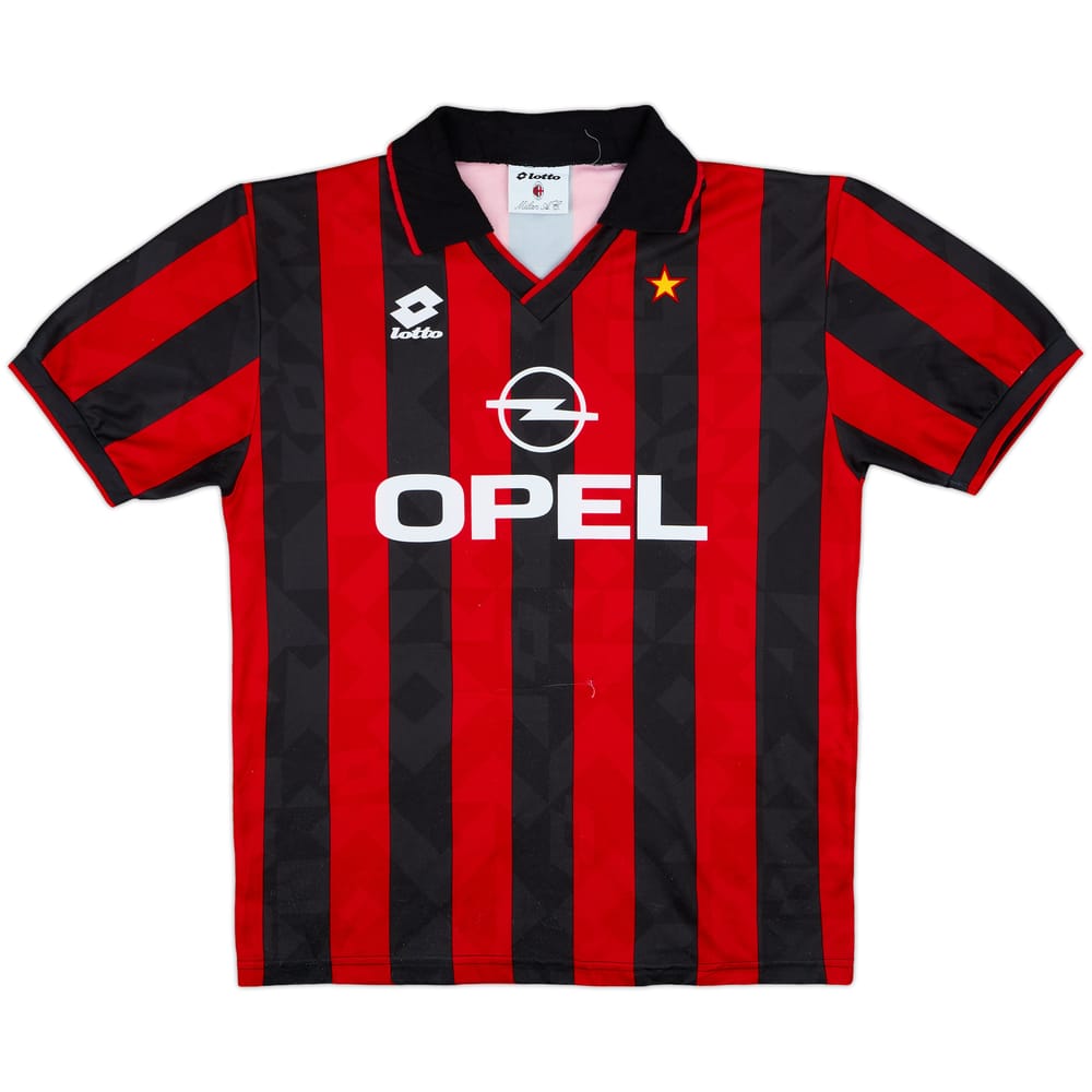 1994-95 AC Milan Home Shirt - 5/10 - (L)
