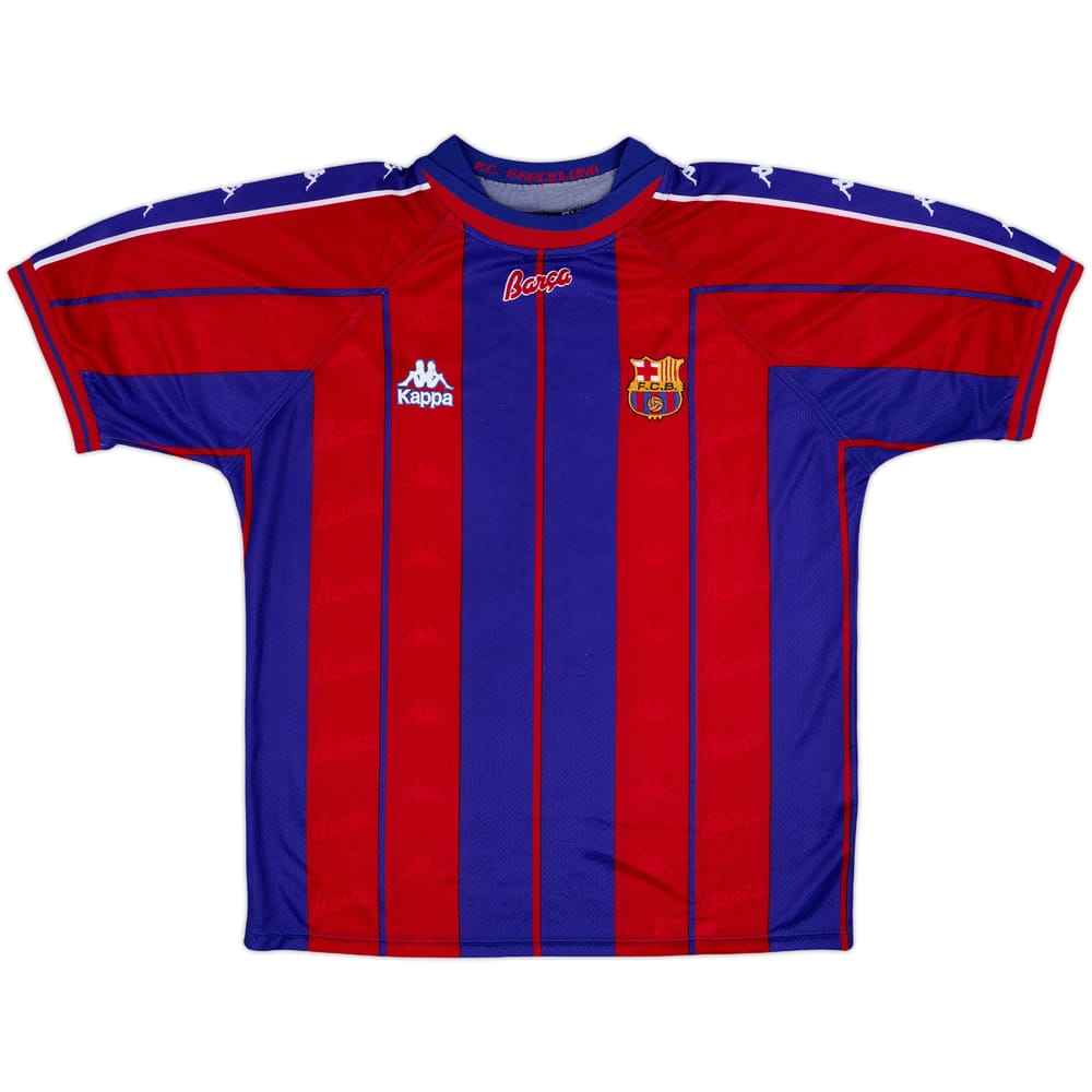 1997-98 Barcelona Home Shirt - 8/10 - (M)