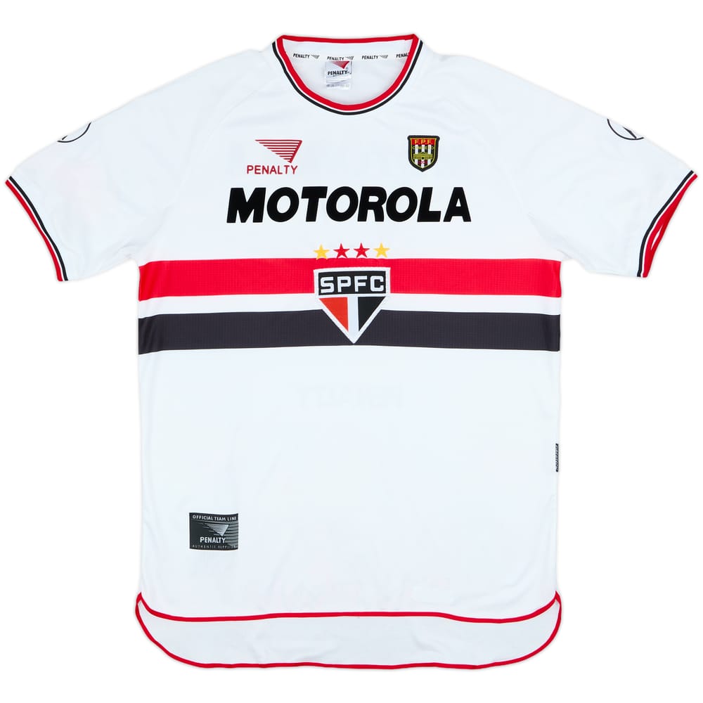 2000 Sao Paulo Home Shirt - 8/10 - (XL)