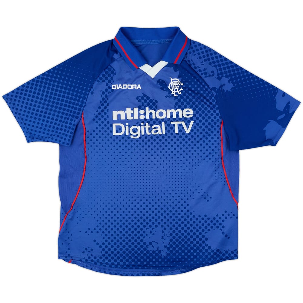 2002-03 Rangers Home Shirt - 7/10 - (M)