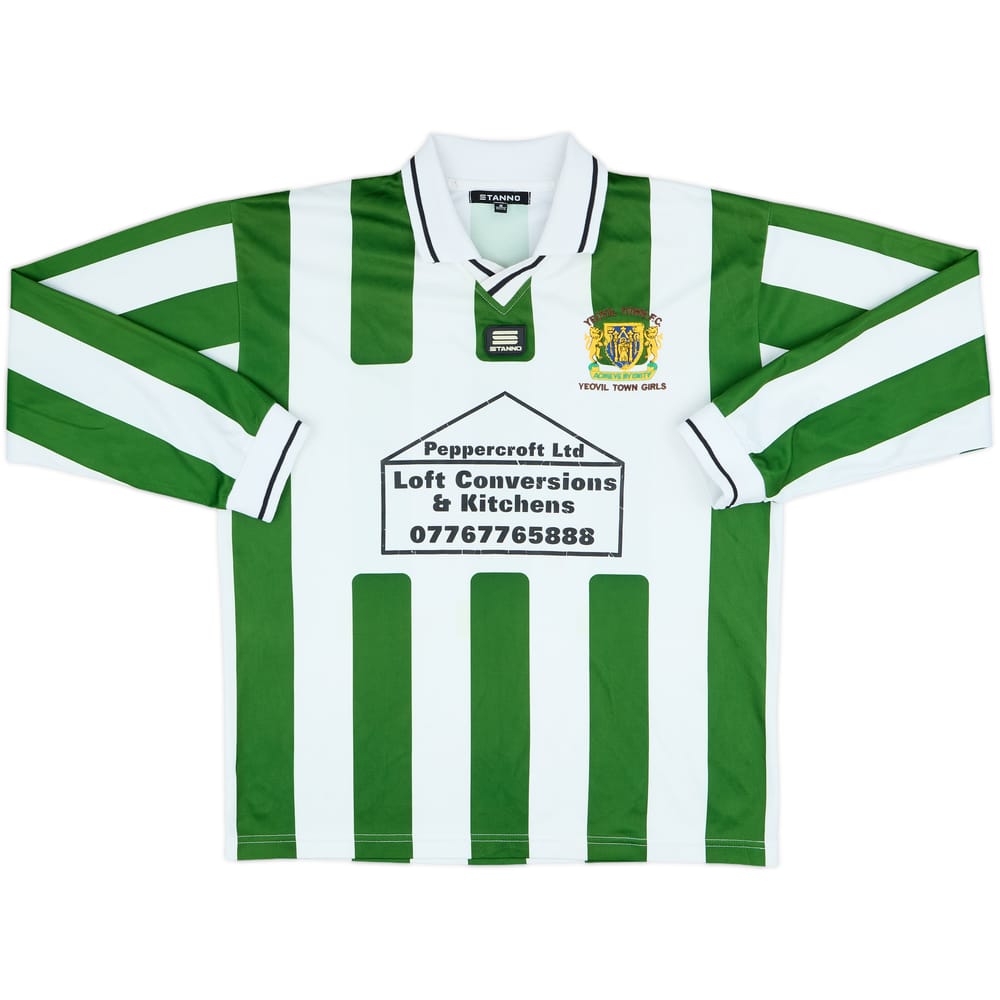 2000s Yeovil Women Home L/S Shirt #9 - 6/10 - (S)