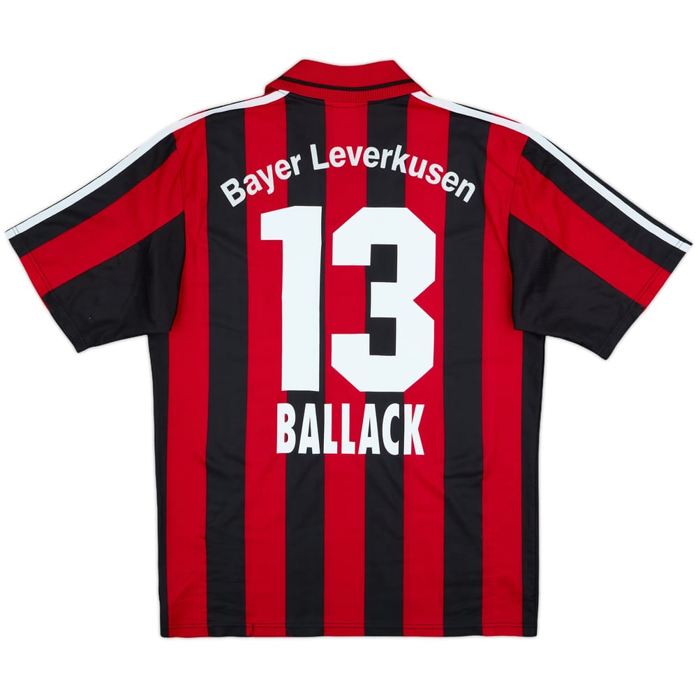 2000-01 Bayer Leverkusen Home Shirt Ballack #13 - 9/10 - (M)