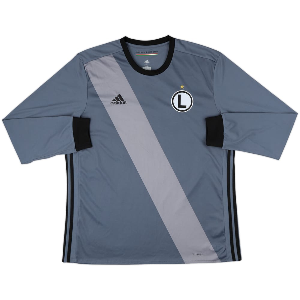 2017-18 Legia Warsaw Away L/S Shirt - 10/10 - (XL)