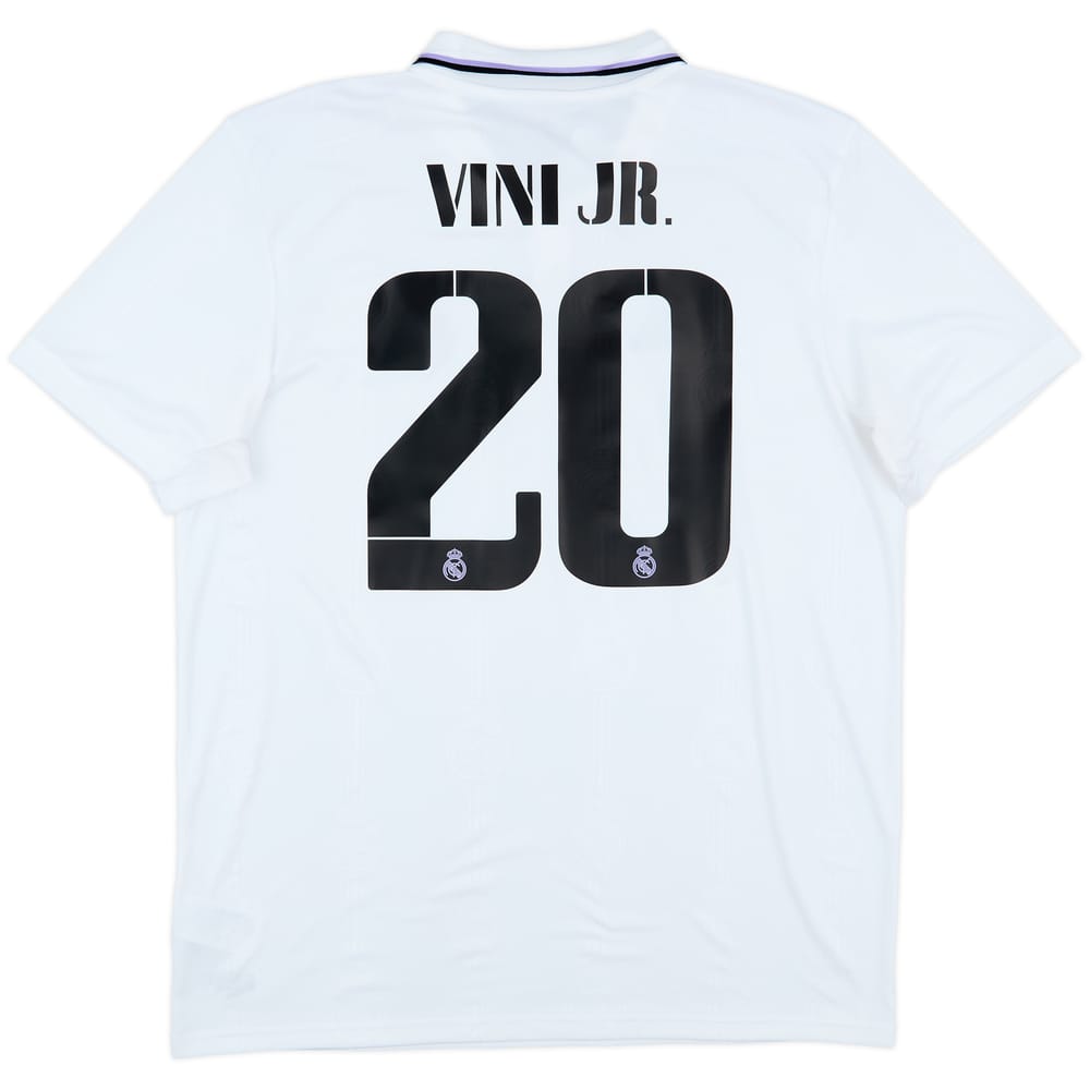 2022-23 Real Madrid Home Shirt ViniJr #20 - 8/10 - (XL)
