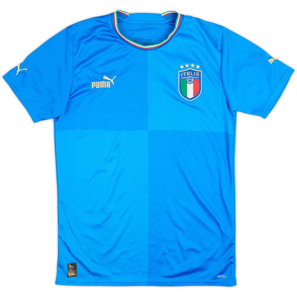 2022-23 Italy Home Shirt - 8/10 - (S)