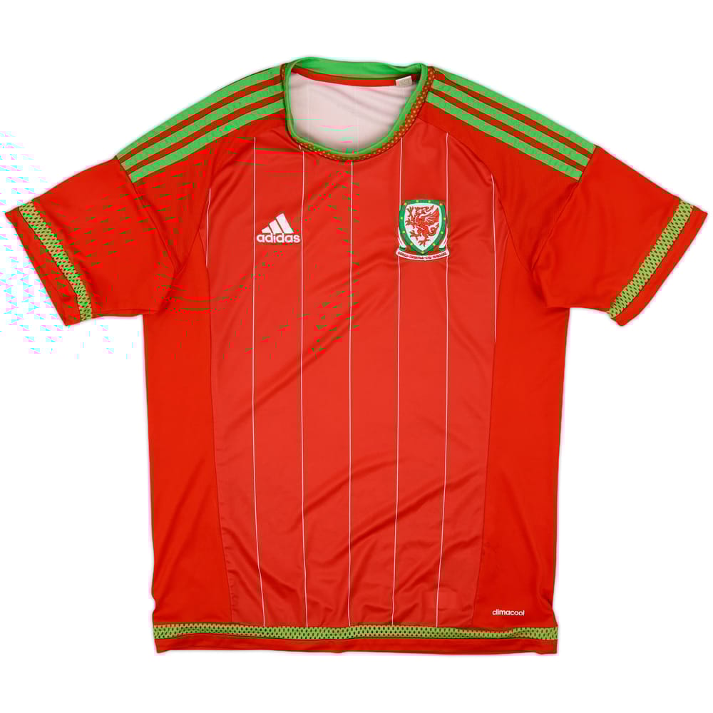 2015-16 Wales Home Shirt - 8/10 - (M)