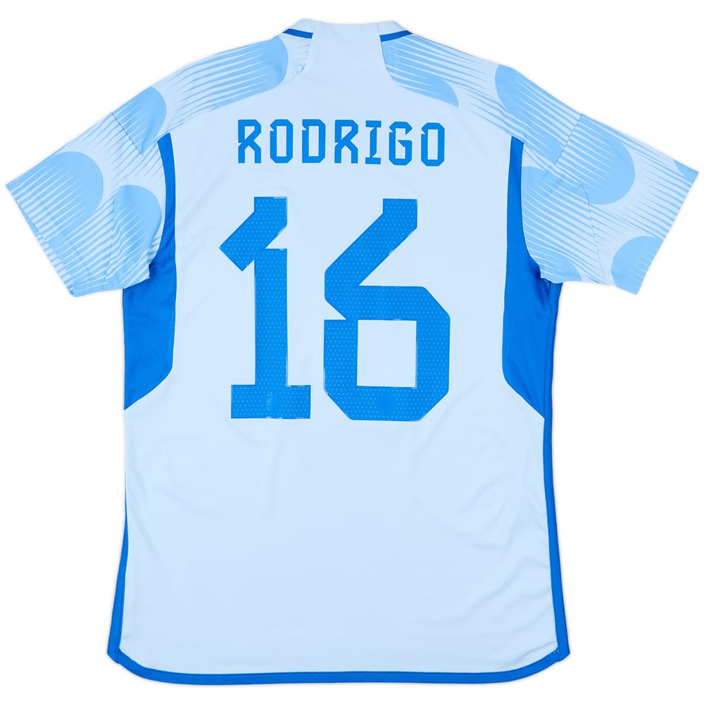 2022-23 Spain Away Shirt Rodrigo #16 - 6/10 - (M)