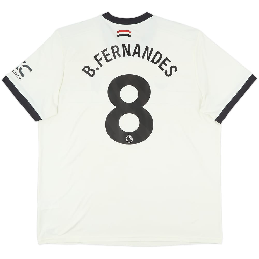 2024-25 Manchester United Third Shirt B.Fernandes #8 - 8/10 - (XXL)