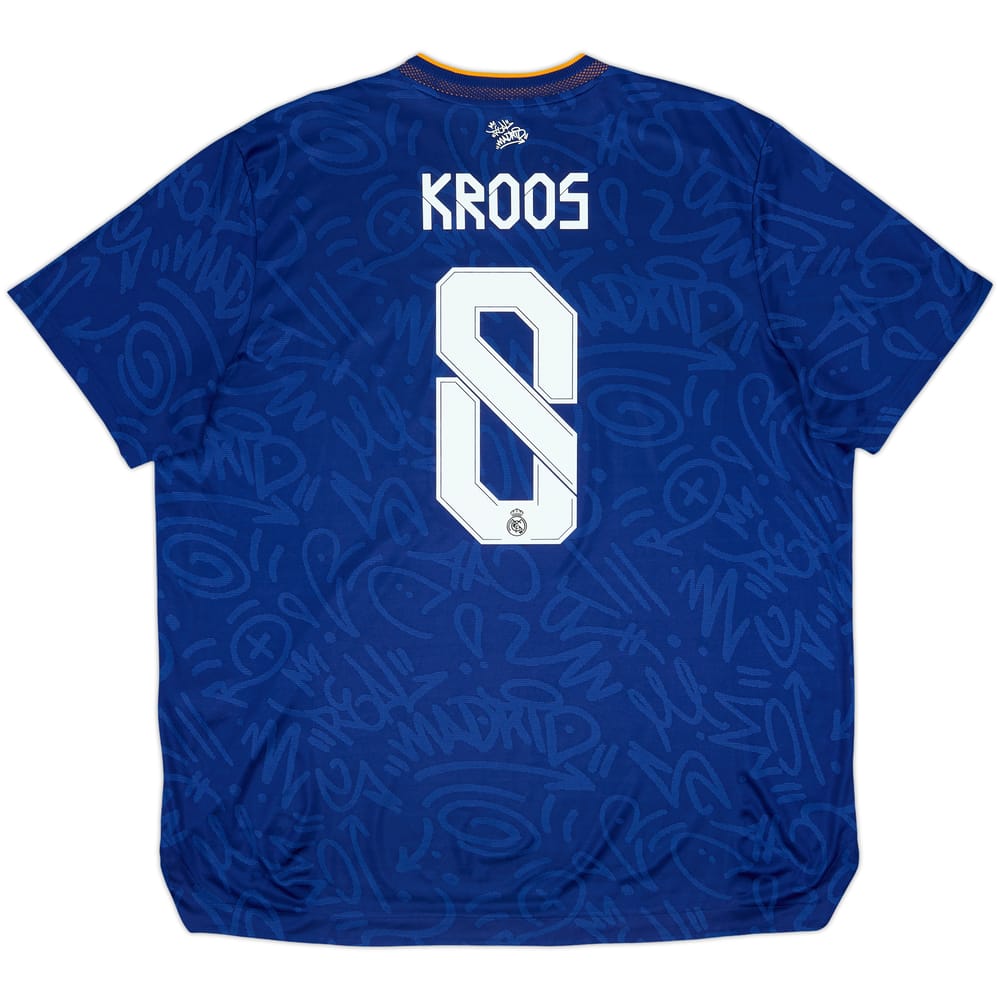 2021-22 Real Madrid Authentic Away Shirt Kroos #8 - 8/10 - (XXL)
