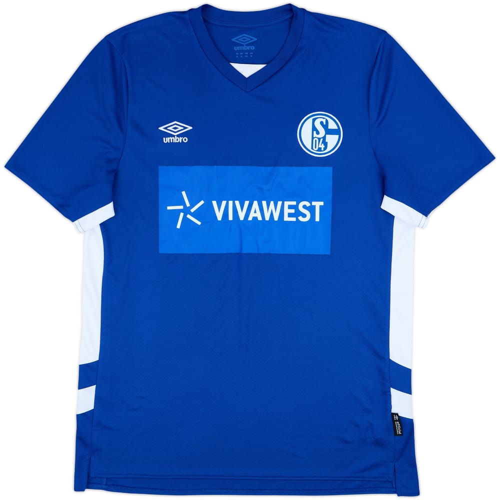 2021-22 Schalke Home Shirt - 8/10 - (XL)