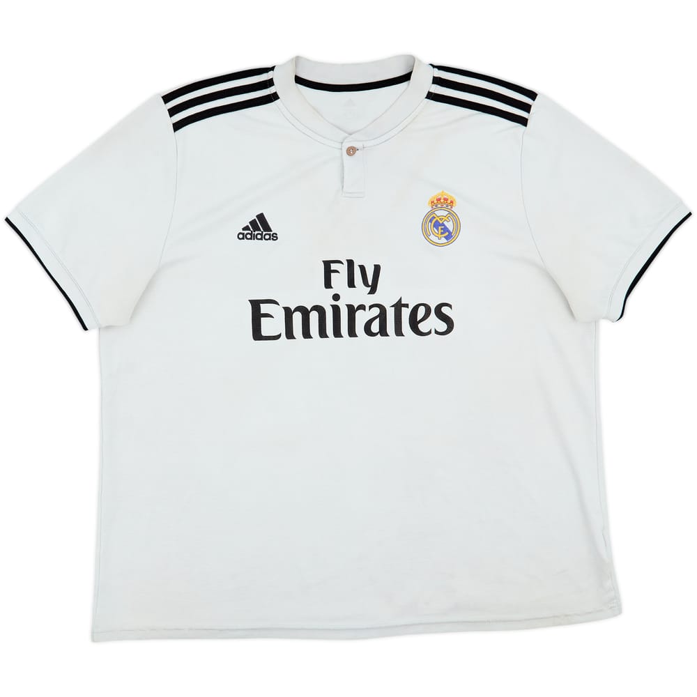 2018-19 Real Madrid Home Shirt - 4/10 - (XXL)