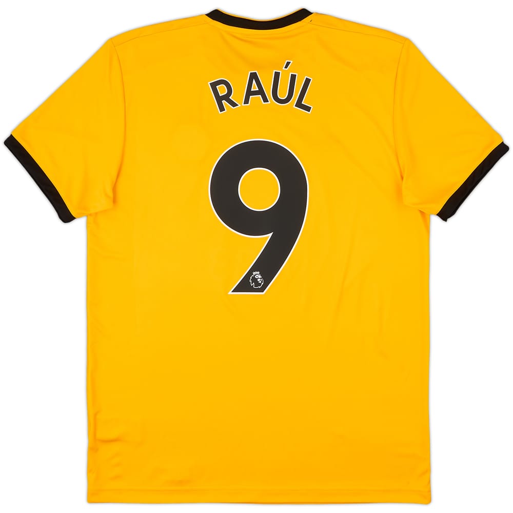 2018-19 Wolves Home Shirt Raul #9 - 10/10 - (M)