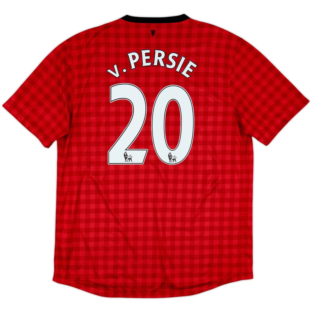 2012-13 Manchester United Home Shirt V.Persie #20 - 8/10 - (XL)