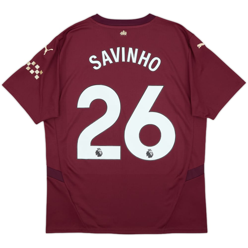 2024-25 Manchester City Third Shirt Savinho #26 - 8/10 - (L)