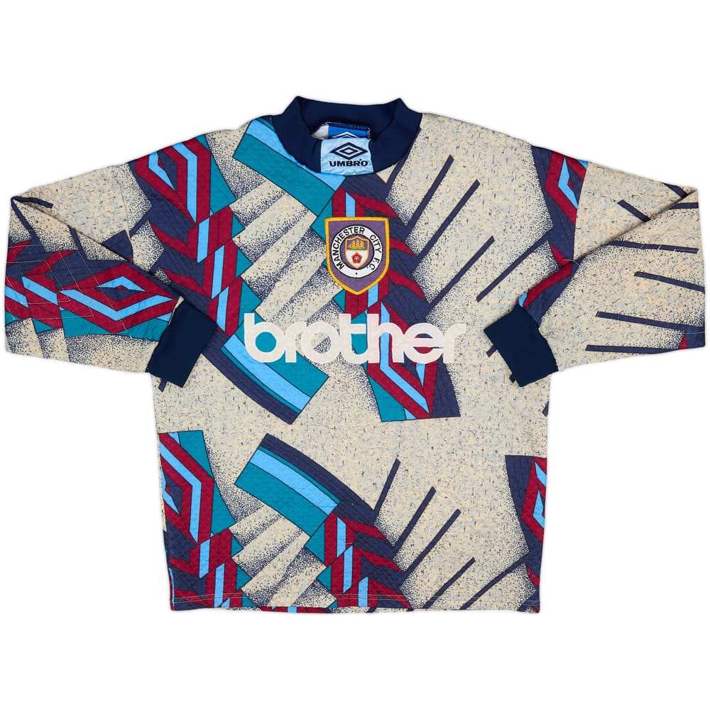 1993-94 Manchester City GK Shirt - 8/10 - (M)