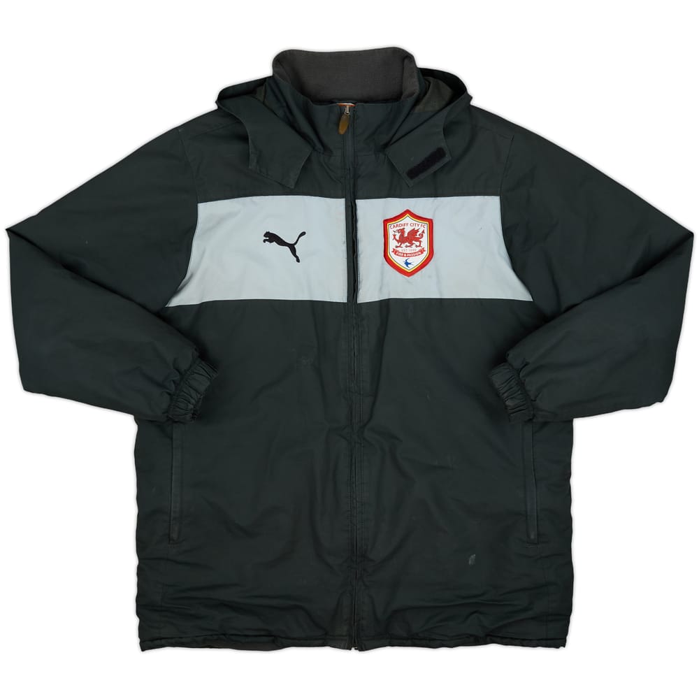 2012-13 Cardiff City Puma Padded Bench Coat - 6/10 - (M)
