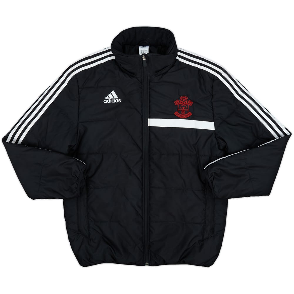 2013-14 Southampton adidas Padded Bench Coat - 8/10 - (M)