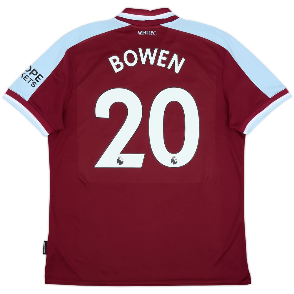 2021-22 West Ham Home Shirt Bowen #20 - 8/10 - (XL)
