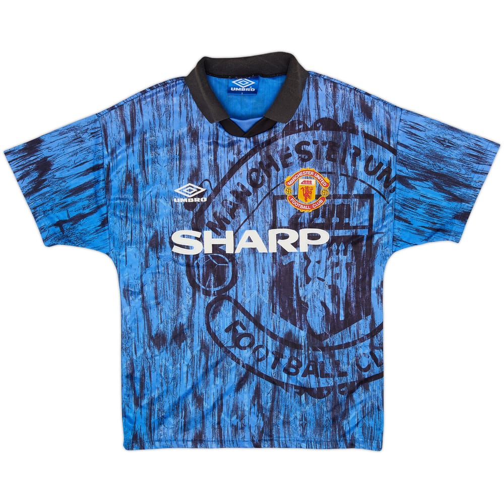 1992-93 Manchester United Away Shirt - 8/10 - (S)