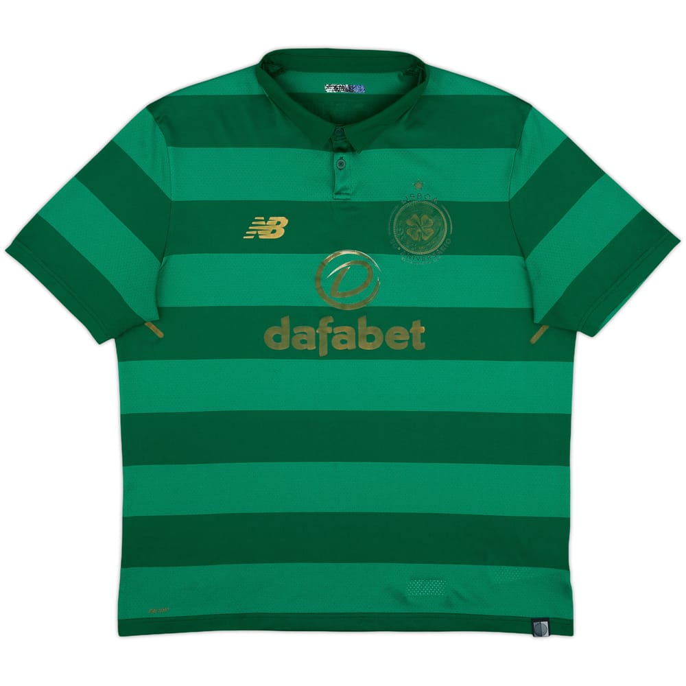 2017-18 Celtic 'Lisbon Lions 50th Anniversary' Away Shirt - 3/10 - (L)