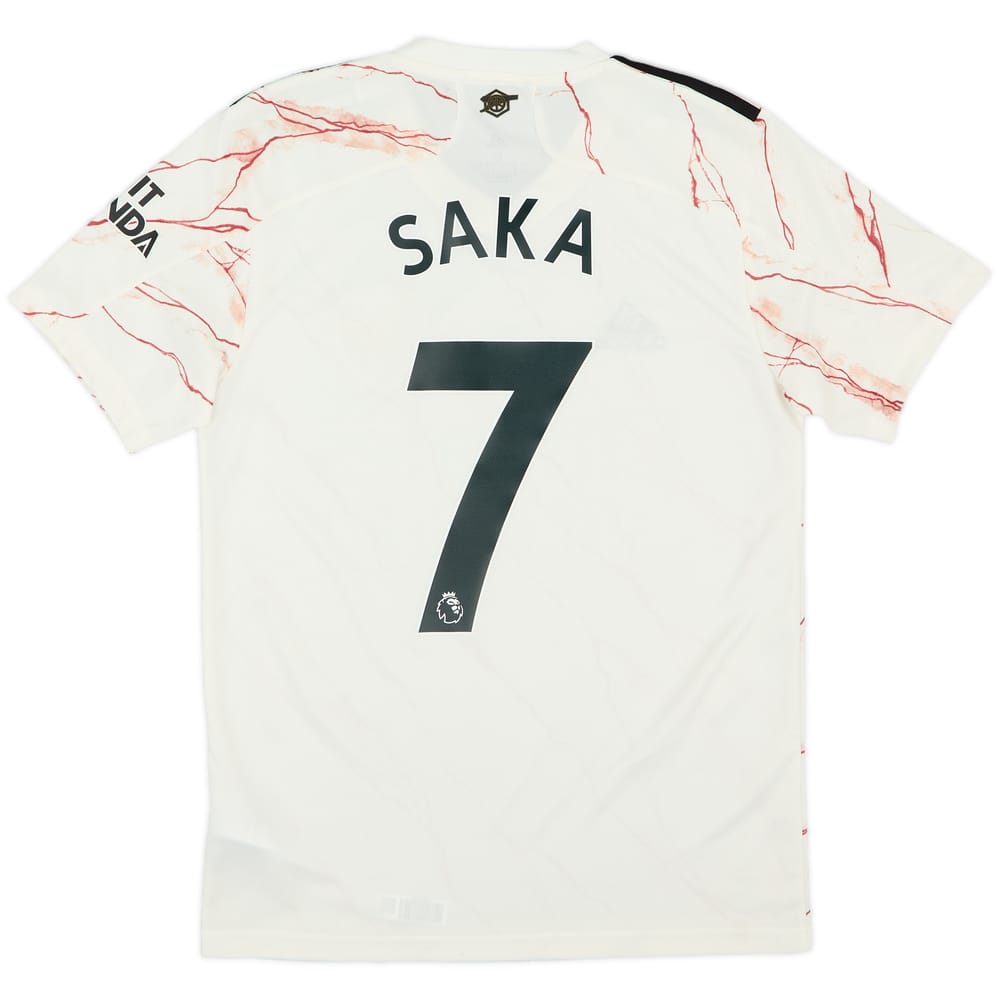 2020-21 Arsenal Away Shirt Saka #7 - 7/10 - (S)