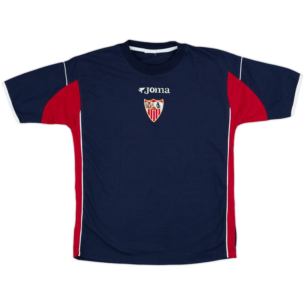 2002-03 Sevilla Joma Cotton Tee - 8/10 - (S)