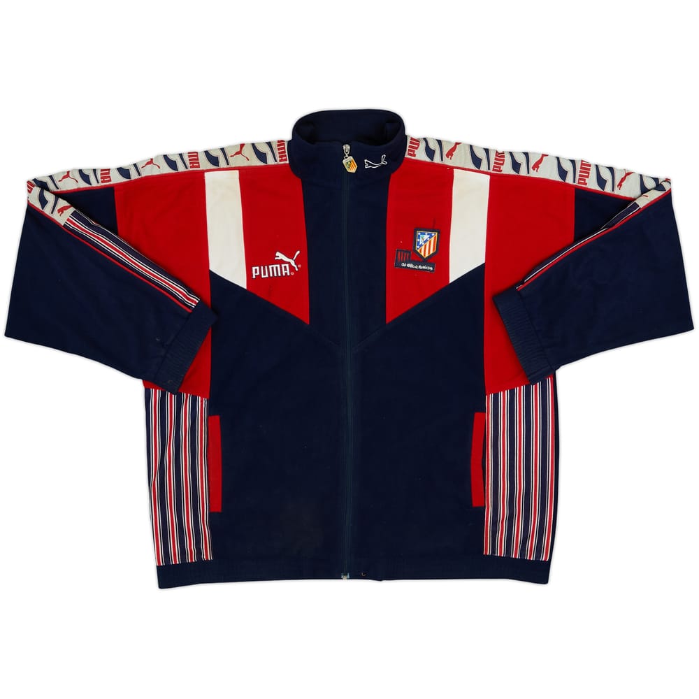 1994-96 Atletico Madrid Puma Track Jacket - 7/10 - (L)