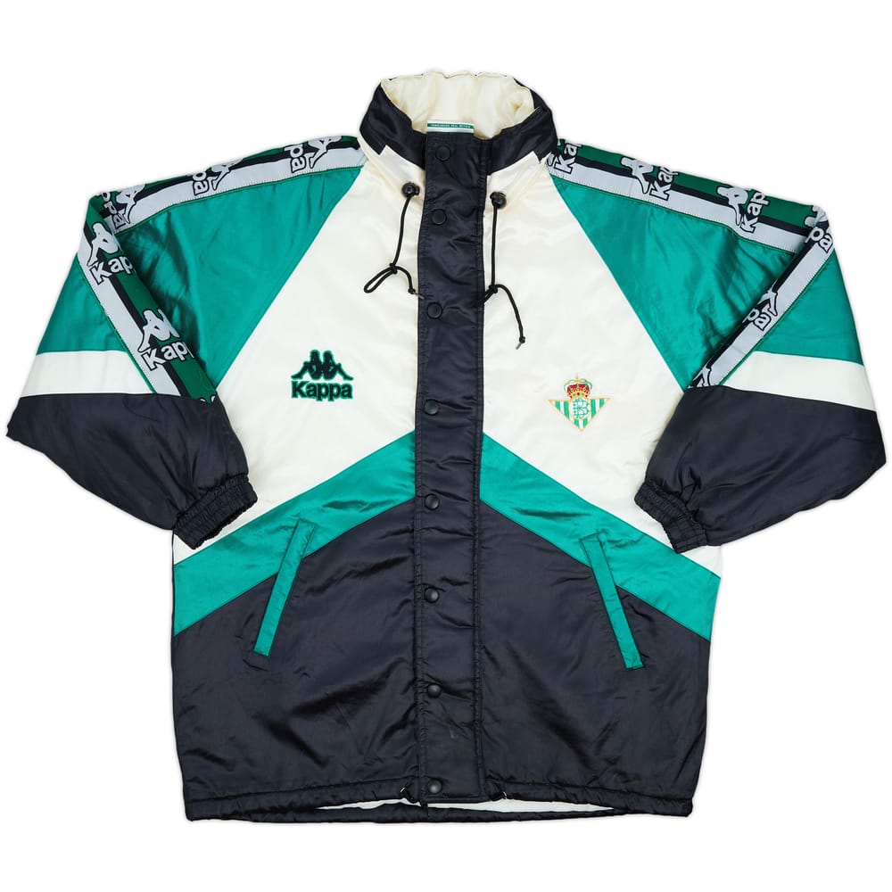 1995-97 Real Betis Kappa Padded Bench Coat - 8/10 - (M)
