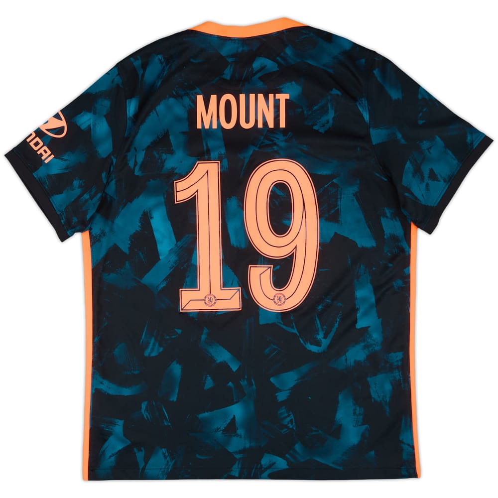 2021-22 Chelsea Third Shirt Mount #19 - 10/10 - (XL)