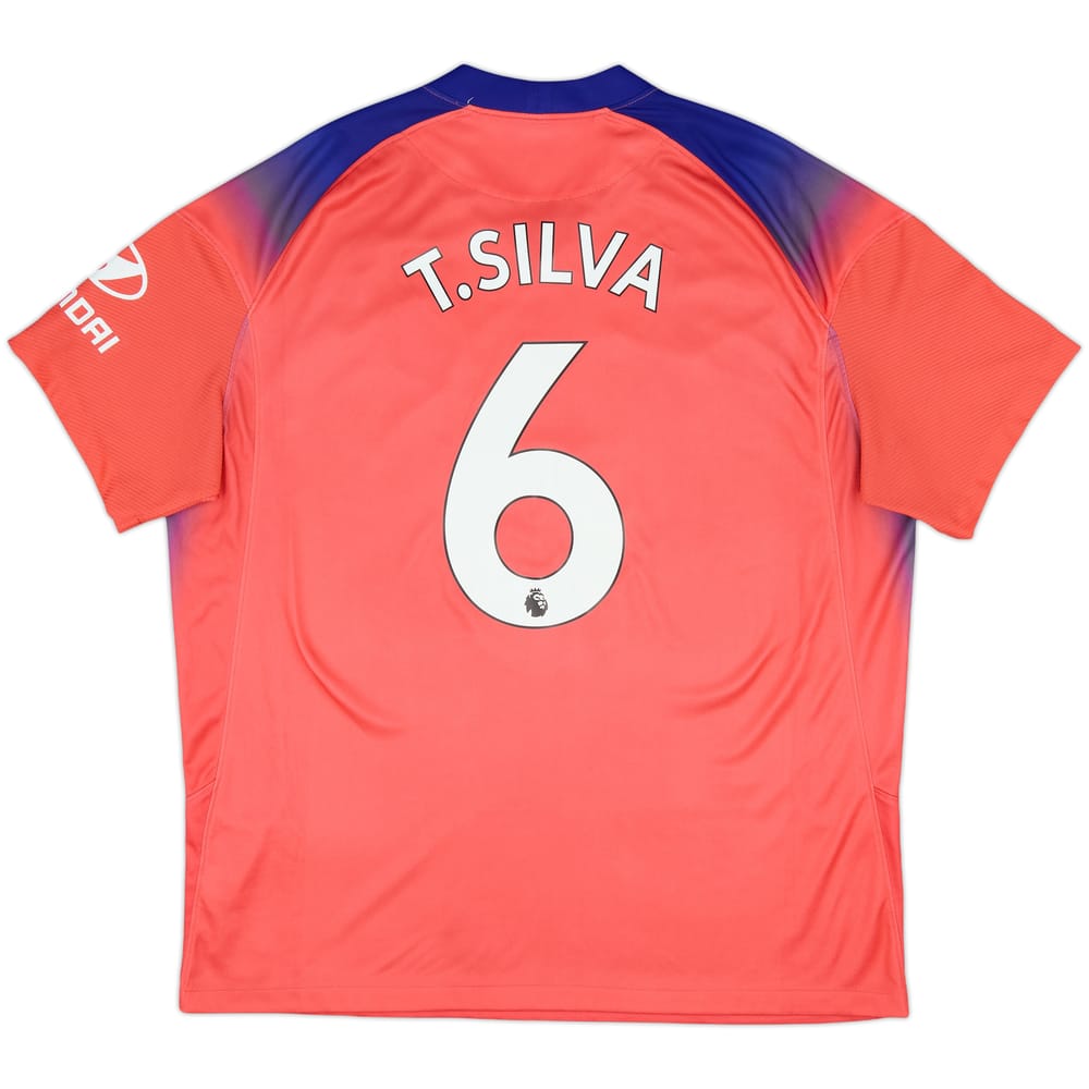2020-21 Chelsea Third Shirt T.Silva #6 - 8/10 - (XL)