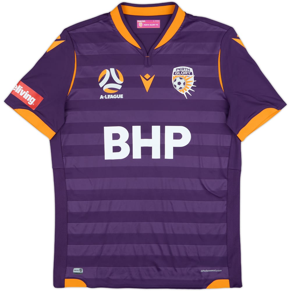2020-21 Perth Glory Authentic Home Shirt - 8/10 - (L)