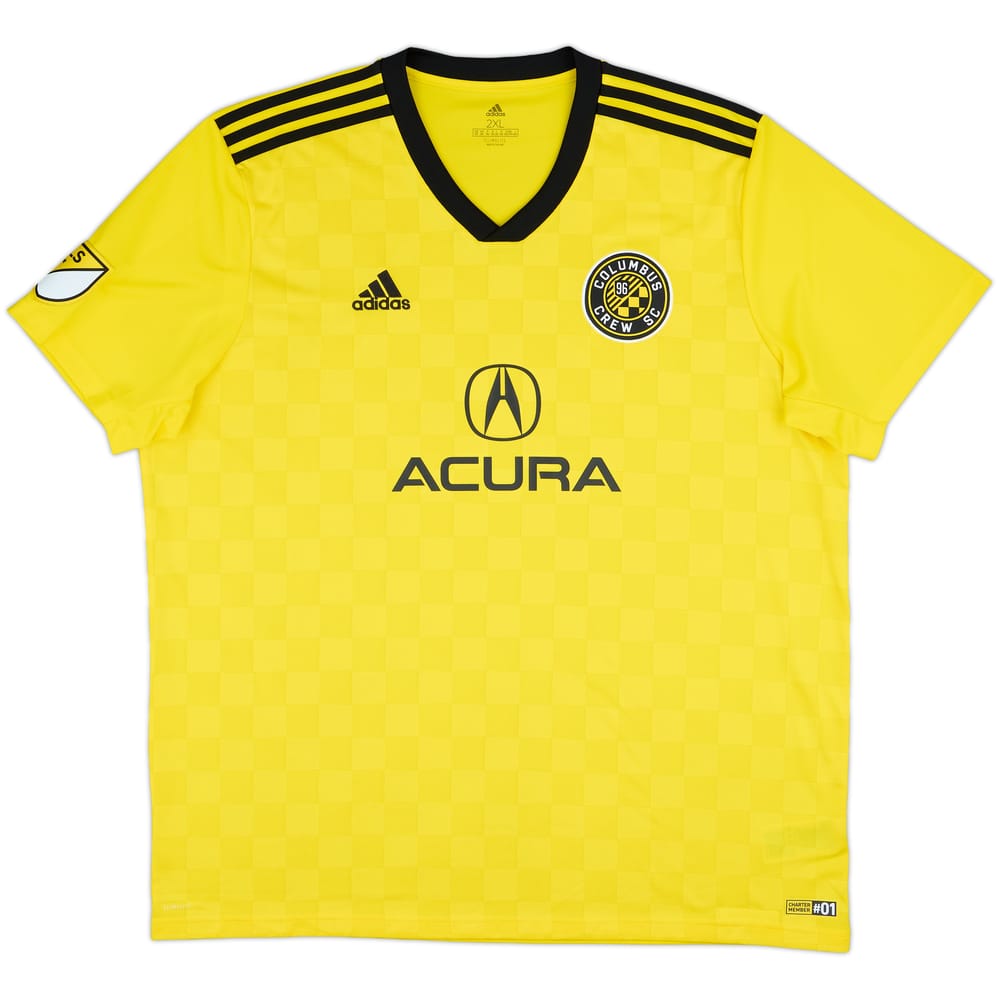 2018 Columbus Crew Home Shirt - 8/10 - (XXL)