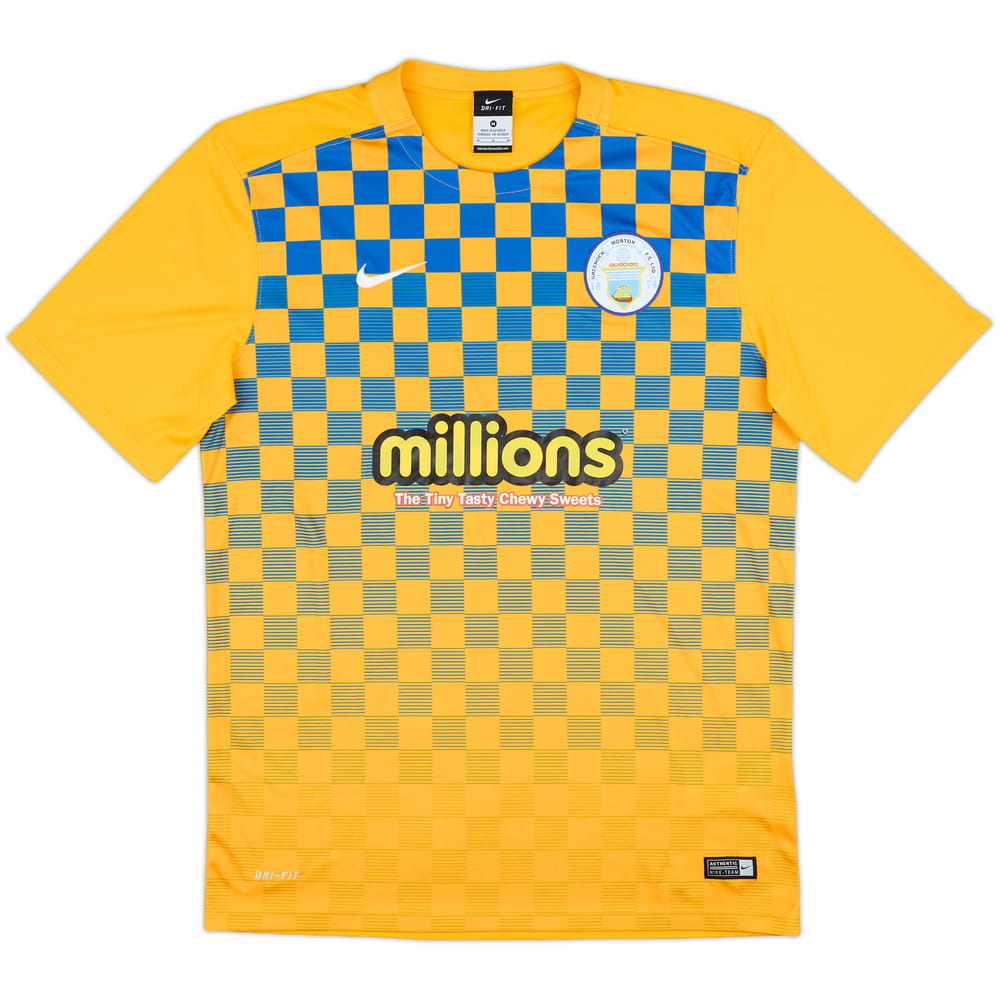 2015-16 Greenock Morton Home Shirt - 6/10 - (M)