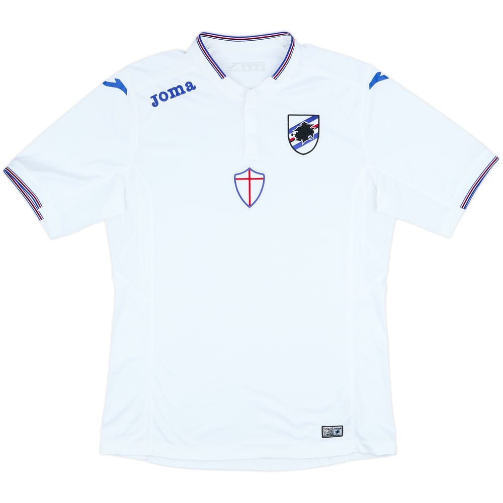 2015-16 Sampdoria Away Shirt - 10/10 - (XXL)