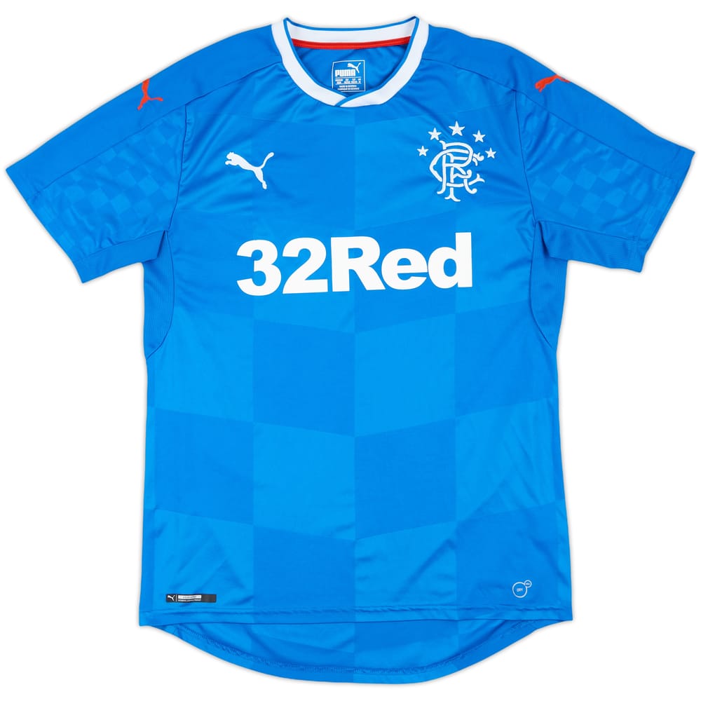 2016-18 Rangers Home Shirt - 9/10 - (M)
