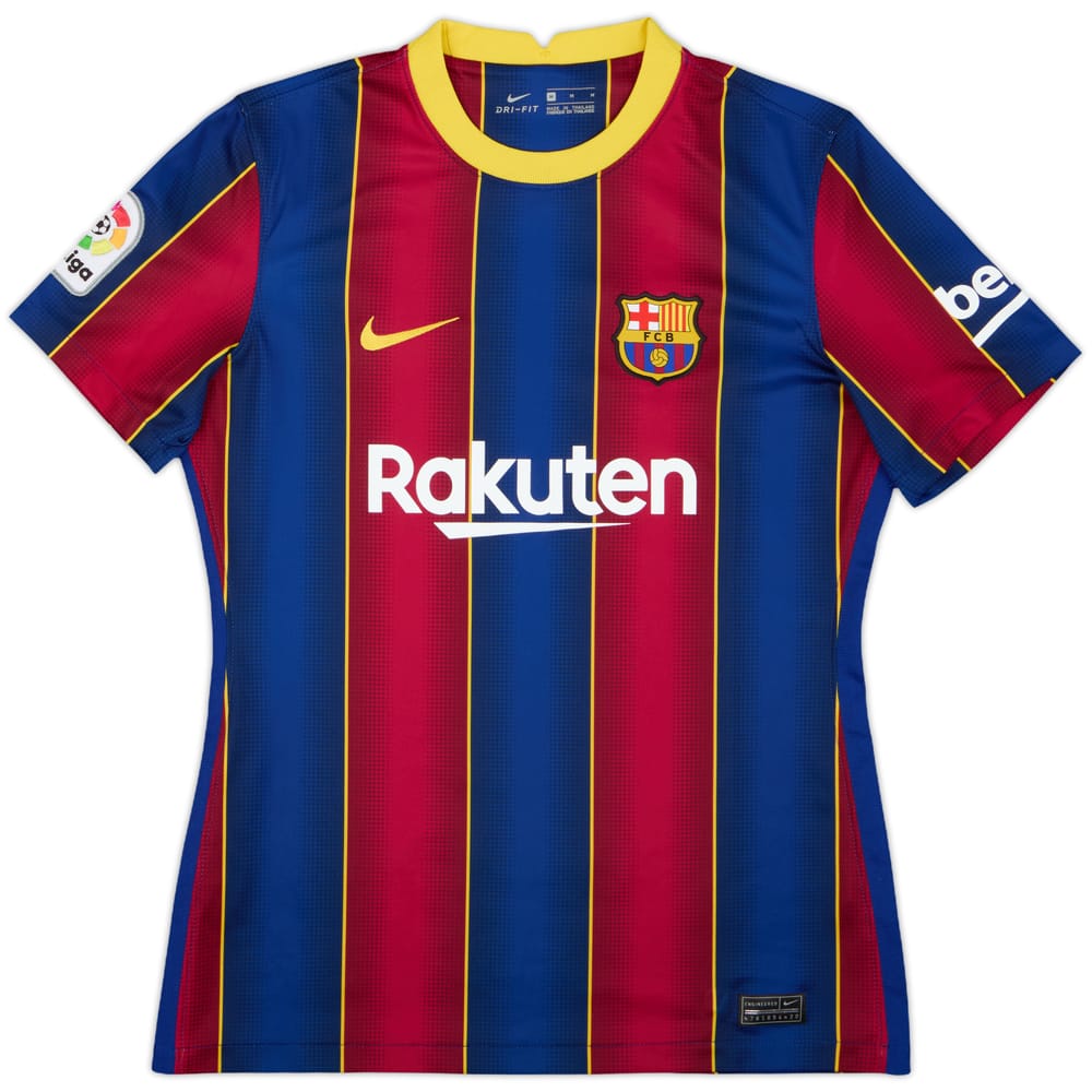 2020-21 Barcelona Home Shirt - 10/10 - (Women's M)