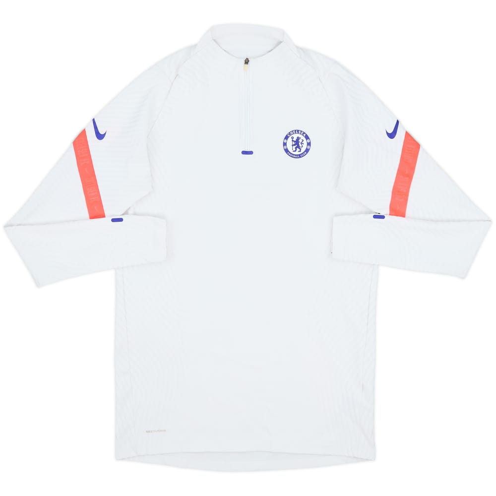 2020-21 Chelsea Nike Vaporknit 1/4 Zip Drill Top - 7/10 - (M)