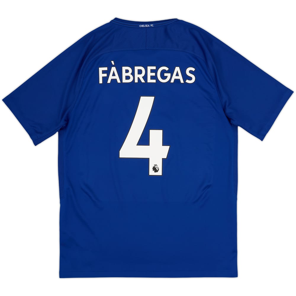 Camiseta de local del Chelsea 2017-18 Fabregas #4 - 8/10 - (L)
