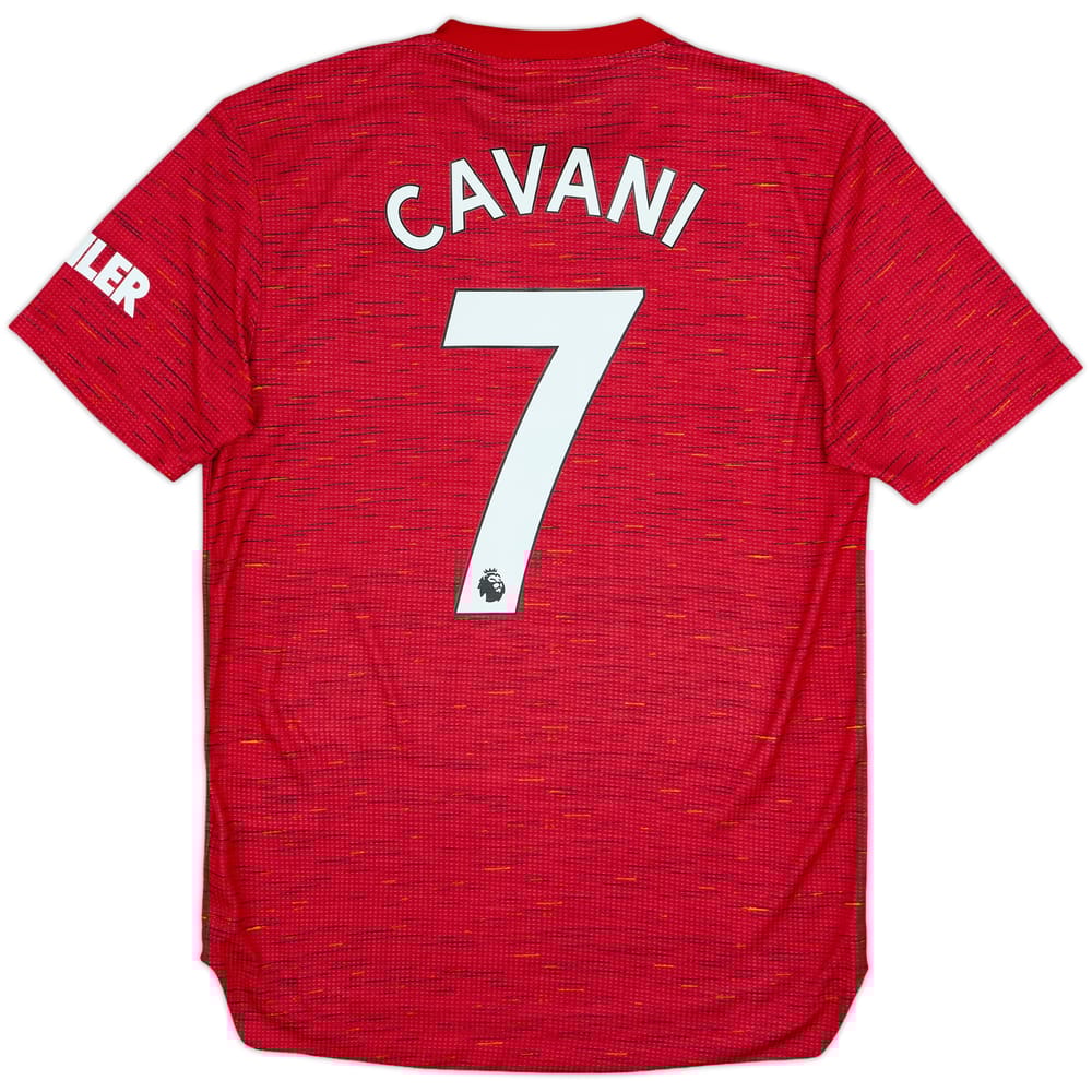 2020-21 Manchester United Authentic Home Shirt Cavani #7 - 9/10 - (S)