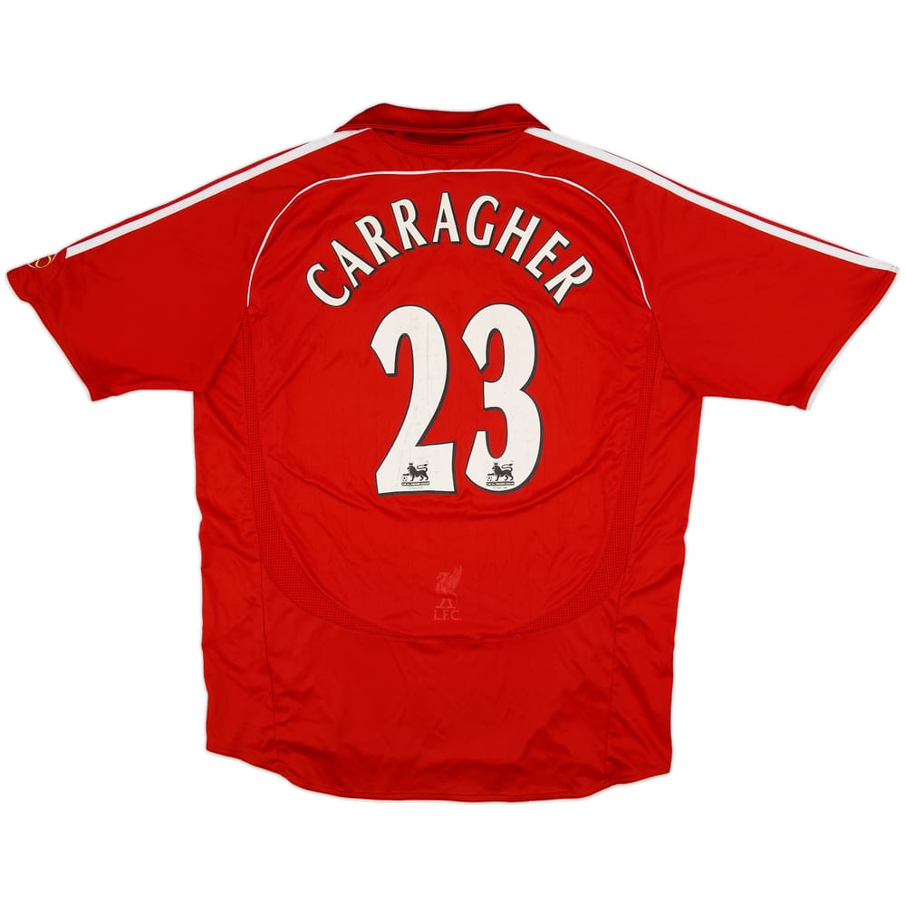 2006-08 Liverpool Home Shirt Carragher #23 - 6/10 - (XL)