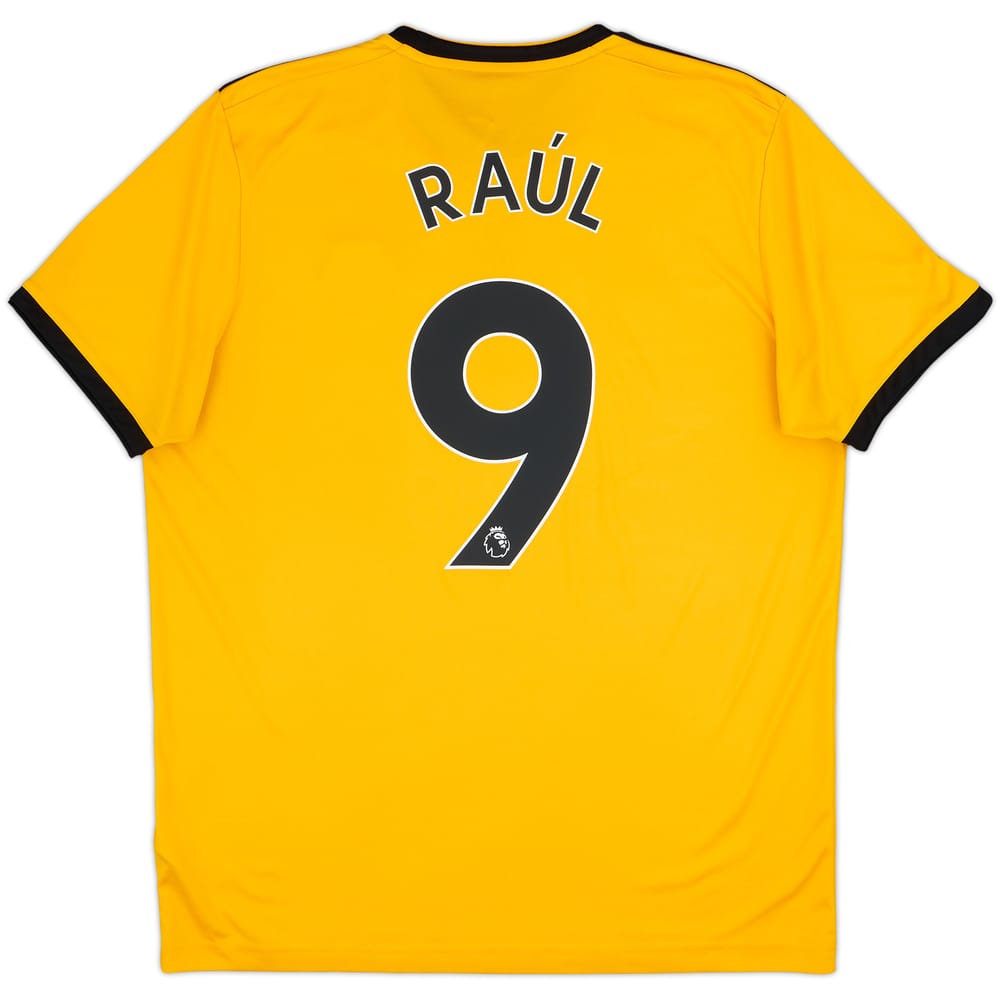 2018-19 Wolves Home Shirt Raul #9 - 8/10 - (L)