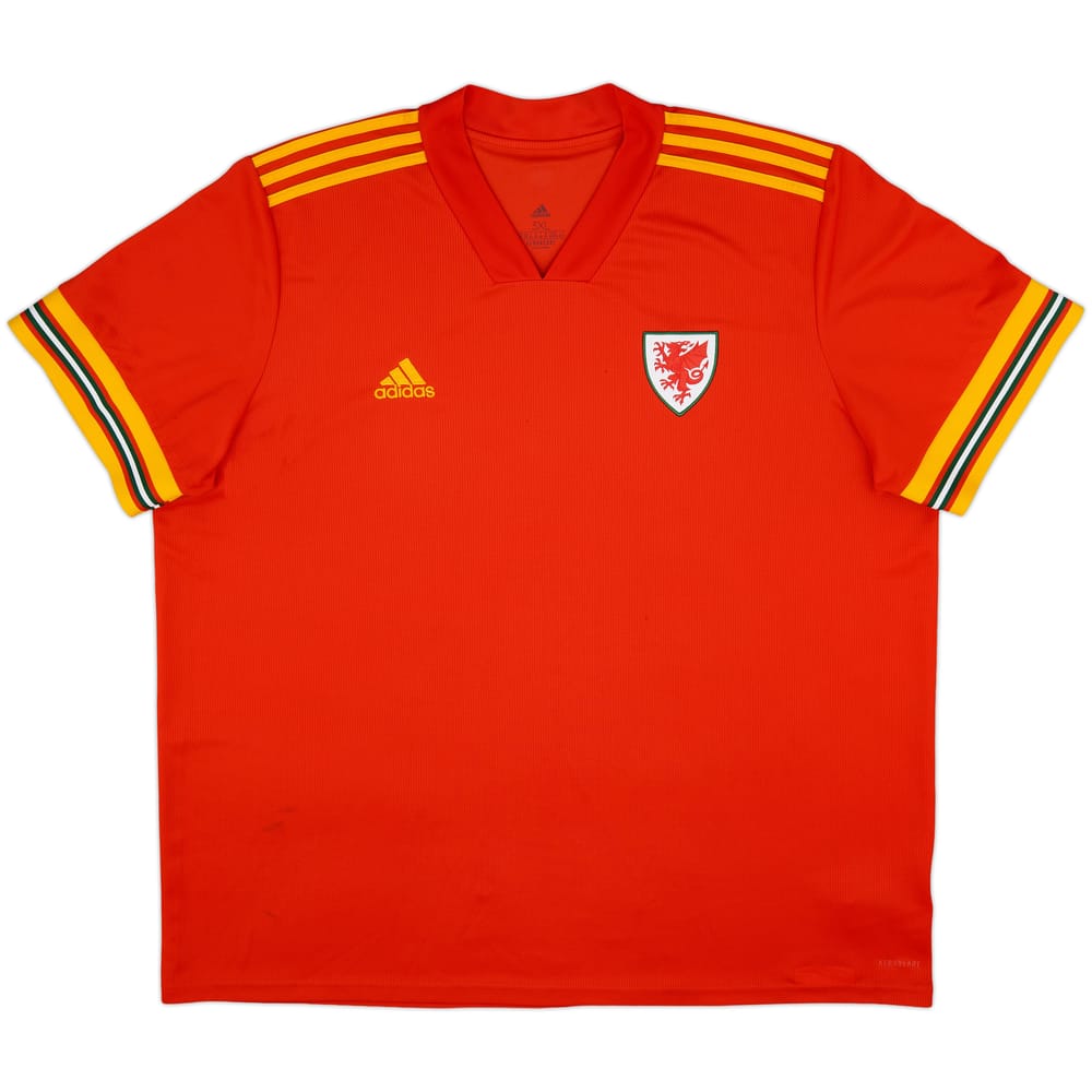 2020-21 Wales Home Shirt - 6/10 - (3XL)
