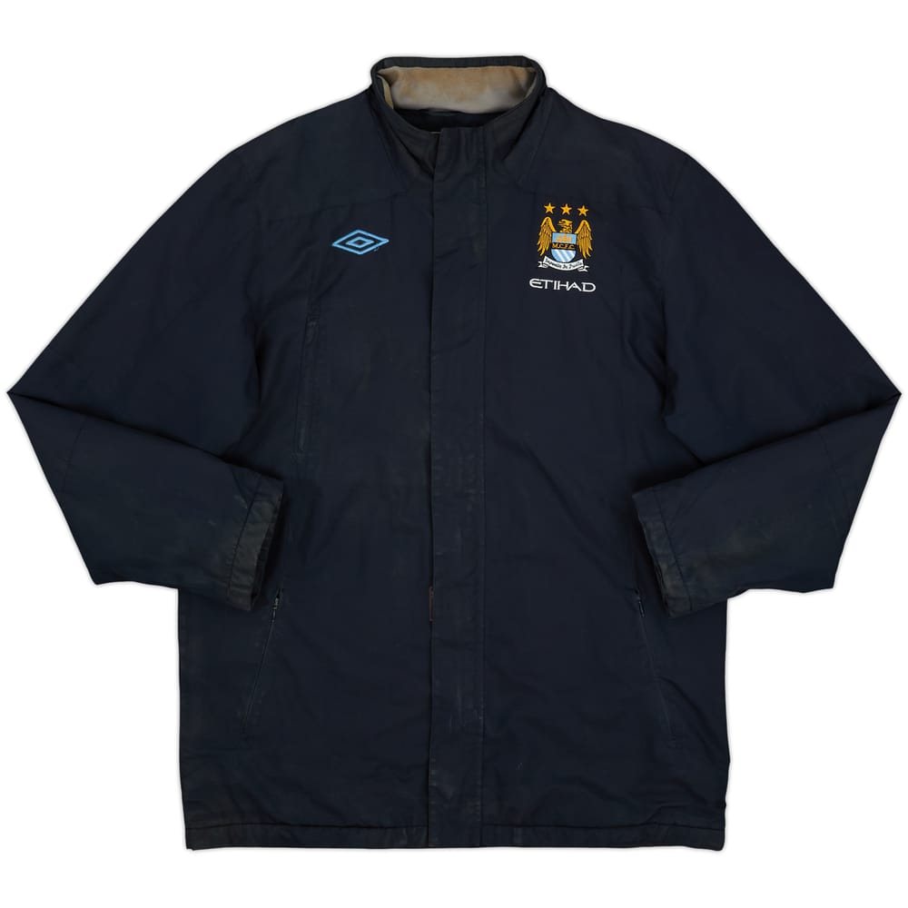 2010-11 Manchester City Umbro Padded Bench Coat - 5/10 - (L)