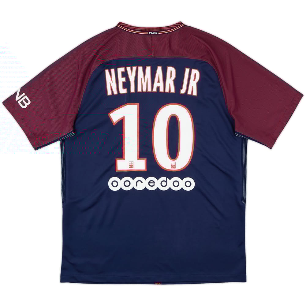 2017-18 Paris Saint-Germain Home Shirt Neymar Jr #10 - 5/10 - (M)