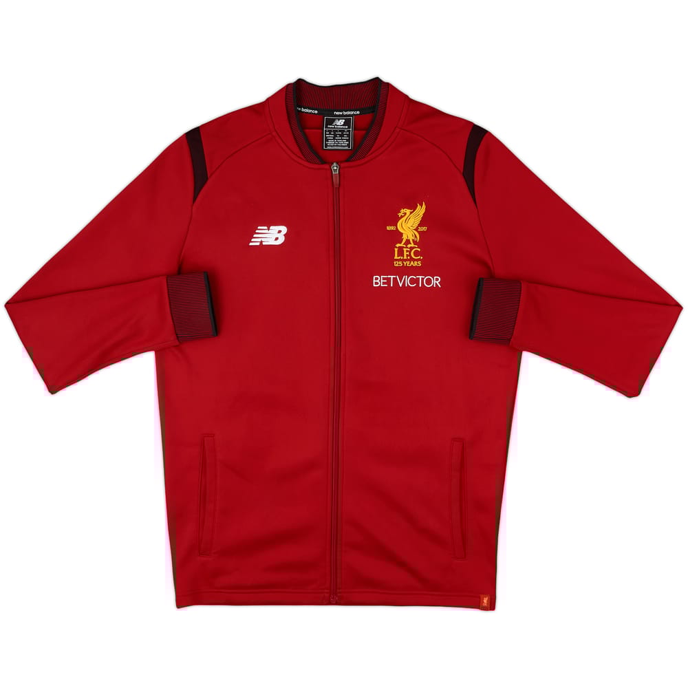 2017-18 Liverpool New Balance Track Jacket - 7/10 - (L)
