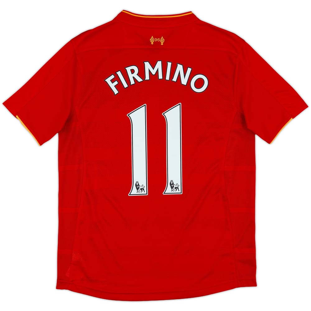 2016-17 Liverpool Home Shirt Firmino #11 - 7/10 - (S)