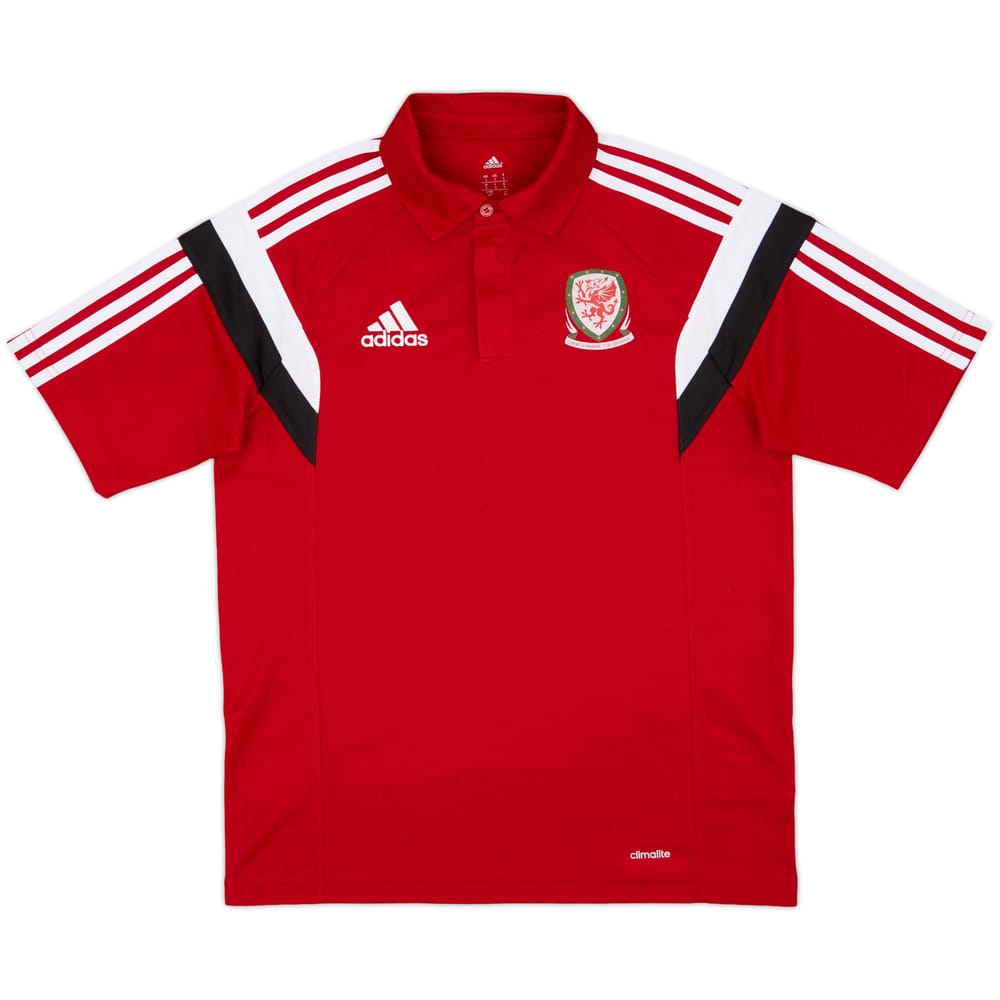 2015-16 Wales adidas Polo Shirt - 6/10 - (S)