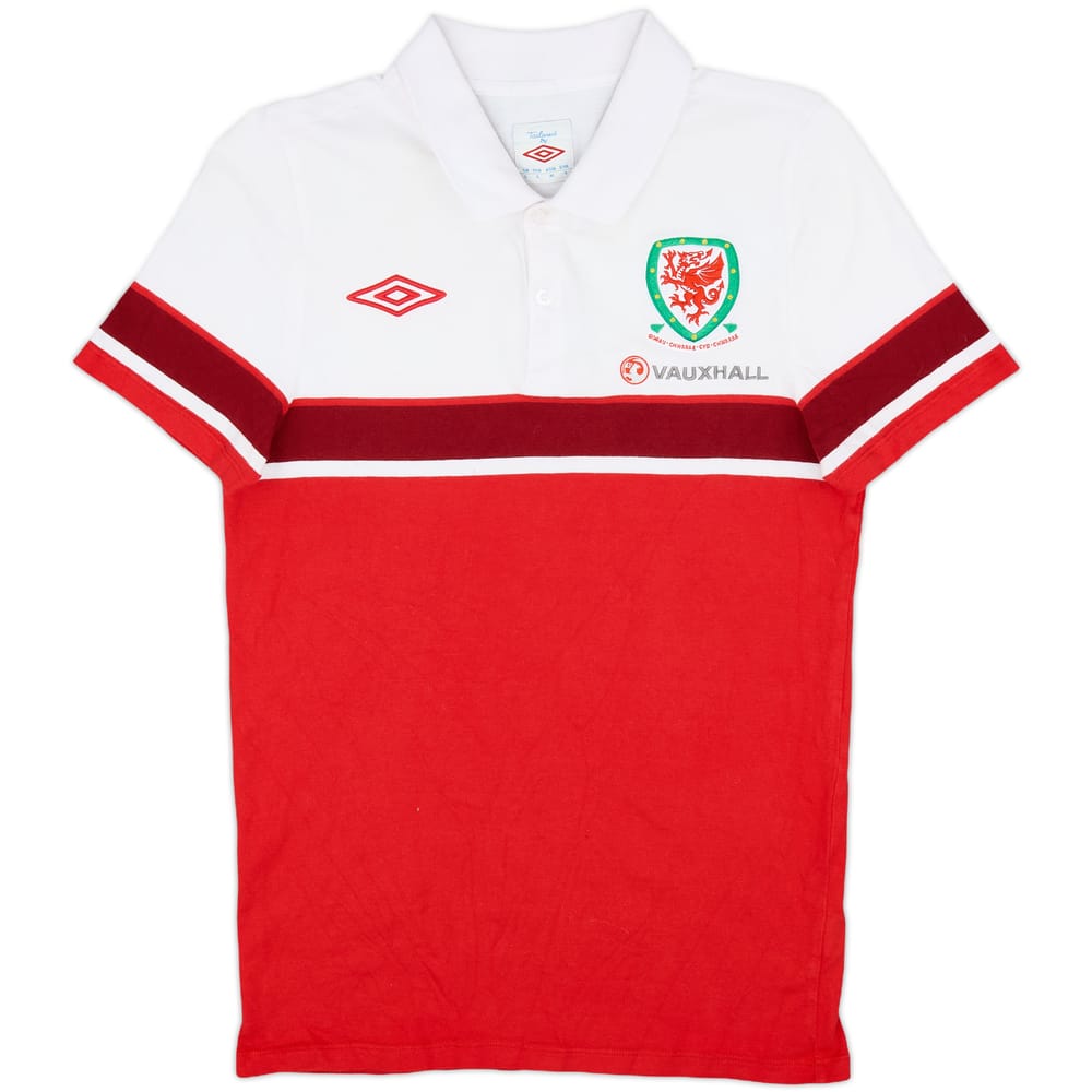 2010-11 Wales Umbro Polo Shirt - 8/10 - (S)