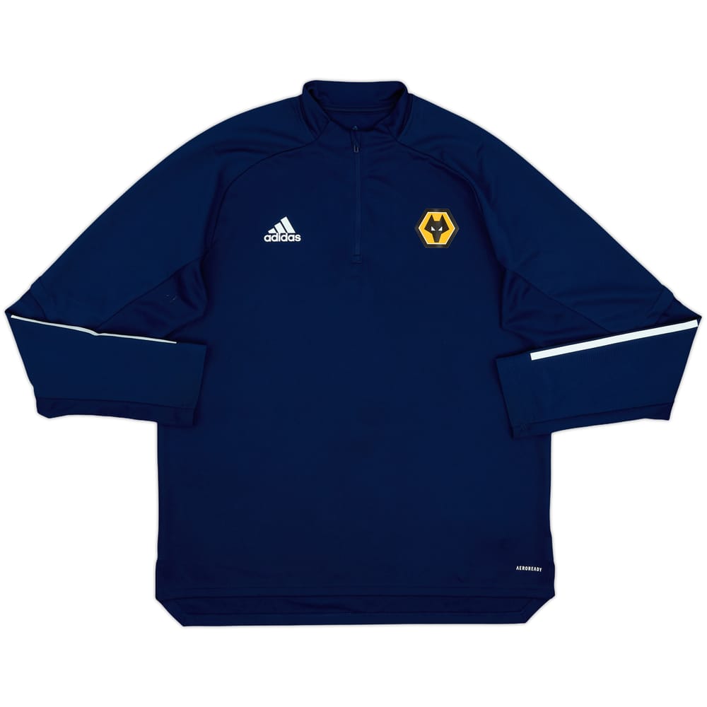 2019-20 Wolves Player Issue adidas 1/4 Zip Drill Top - 7/10 - (XL)