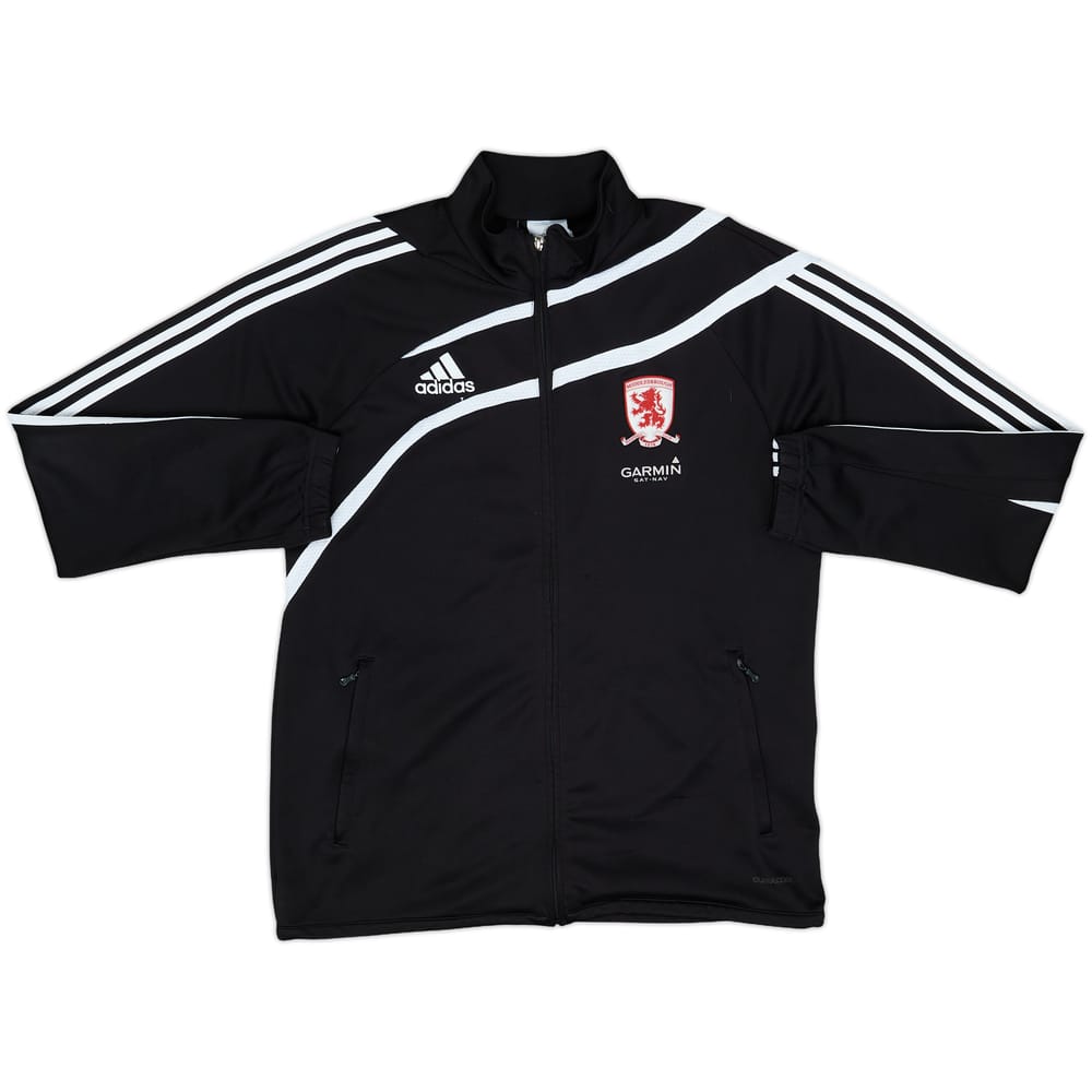 2008-09 Middlesbrough adidas Track Jacket - 9/10 - (M)